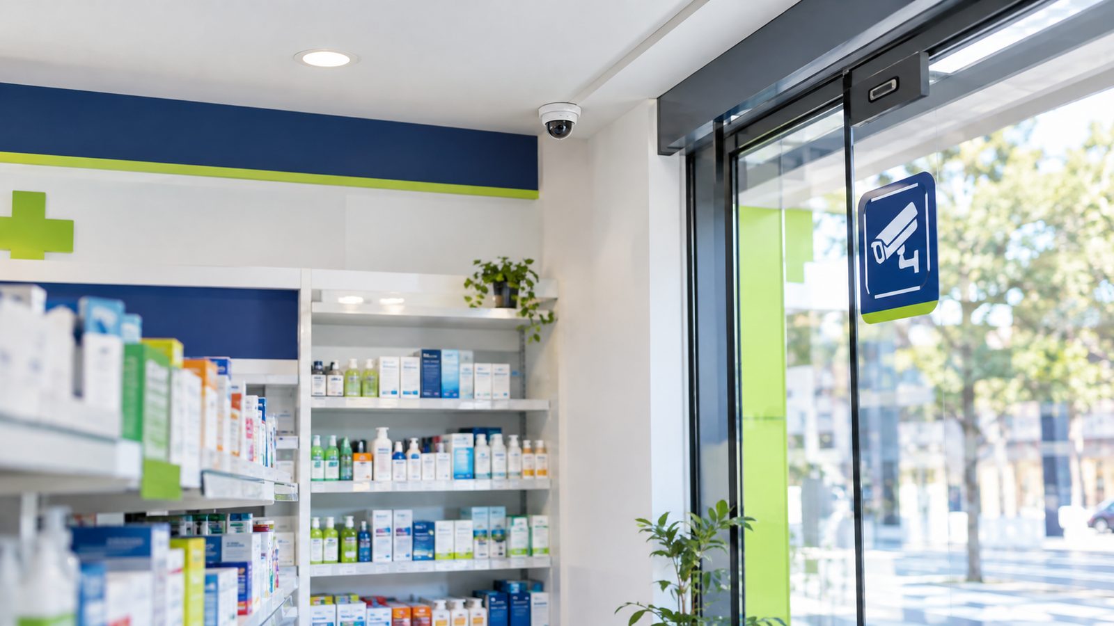 Videovigilancia en farmacia: lo que la AEPD acepta y lo que sanciona
